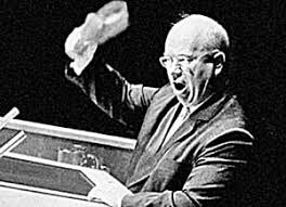 krushchev with shoe